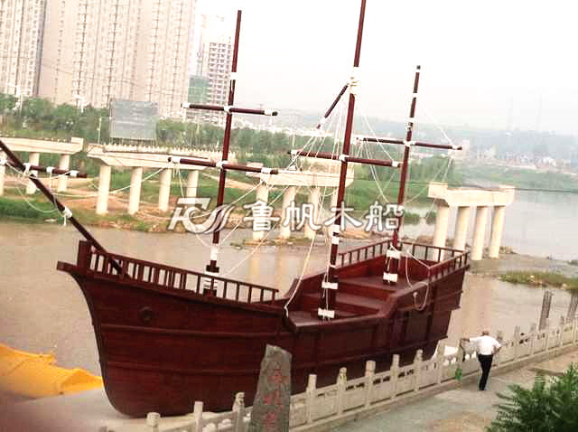 大型景观装饰船