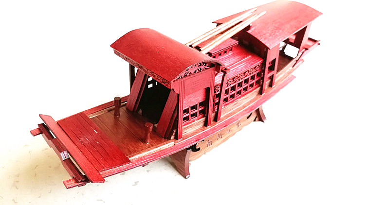 南湖红船-红船模型-兴化市鲁帆木船厂